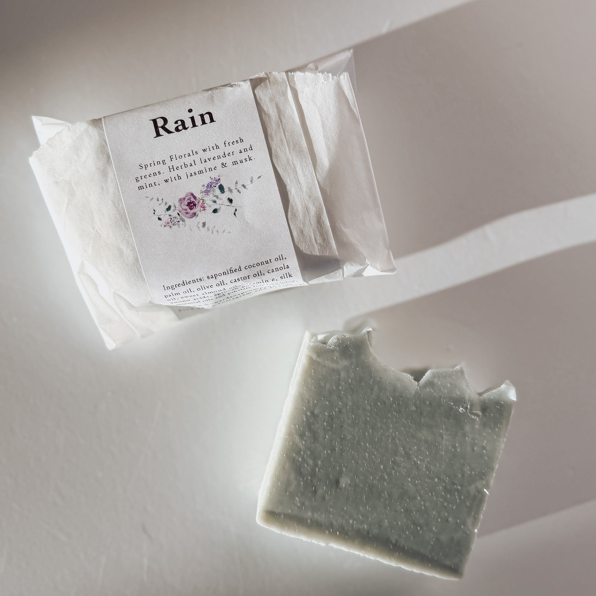 Rain Bar Soap - Howard Soap Co. - Minnesota Made Herbal Skin Care + Candles
