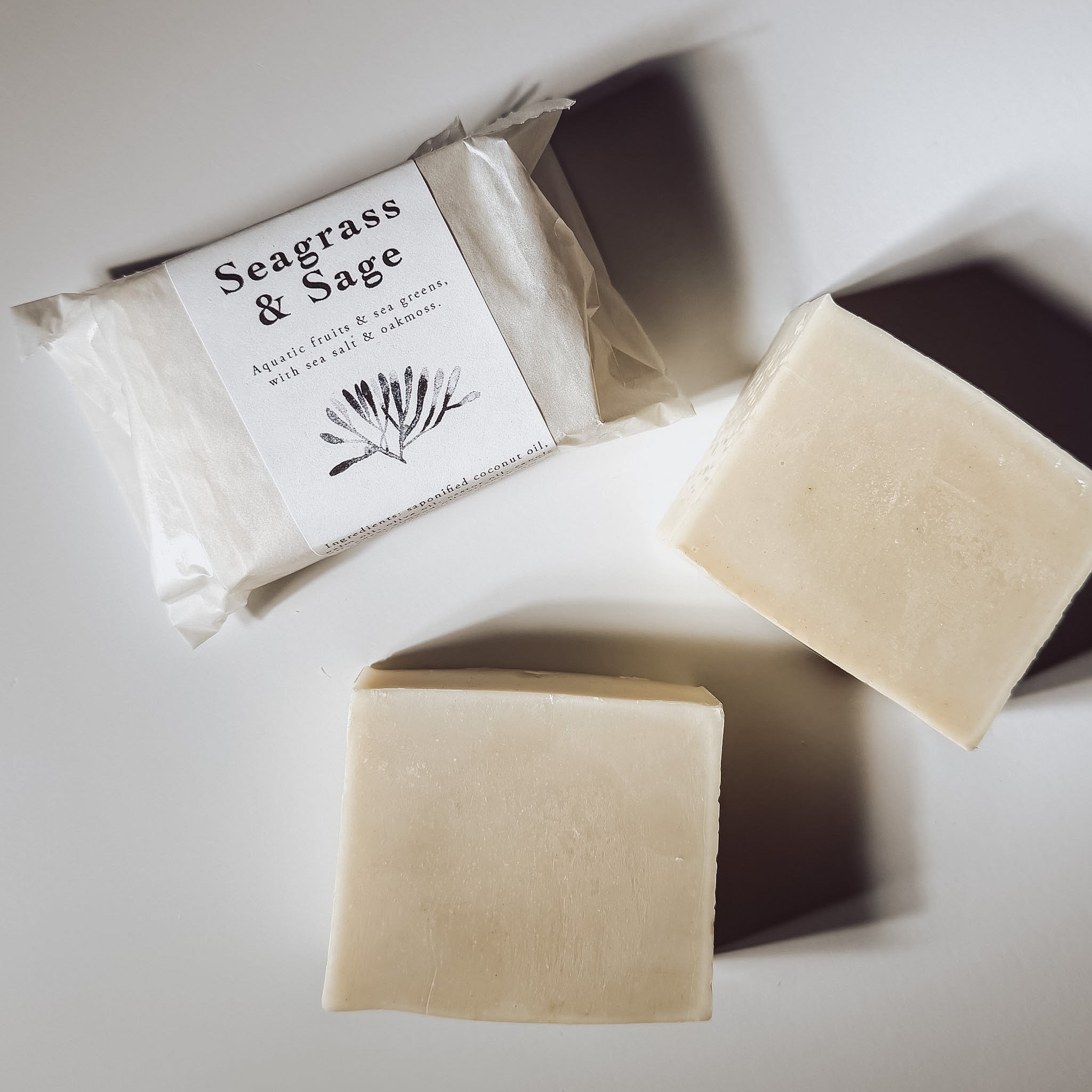 Seagrass + Sage Bar Soap - Howard Soap Co. - Minnesota Made Herbal Skin Care + Candles