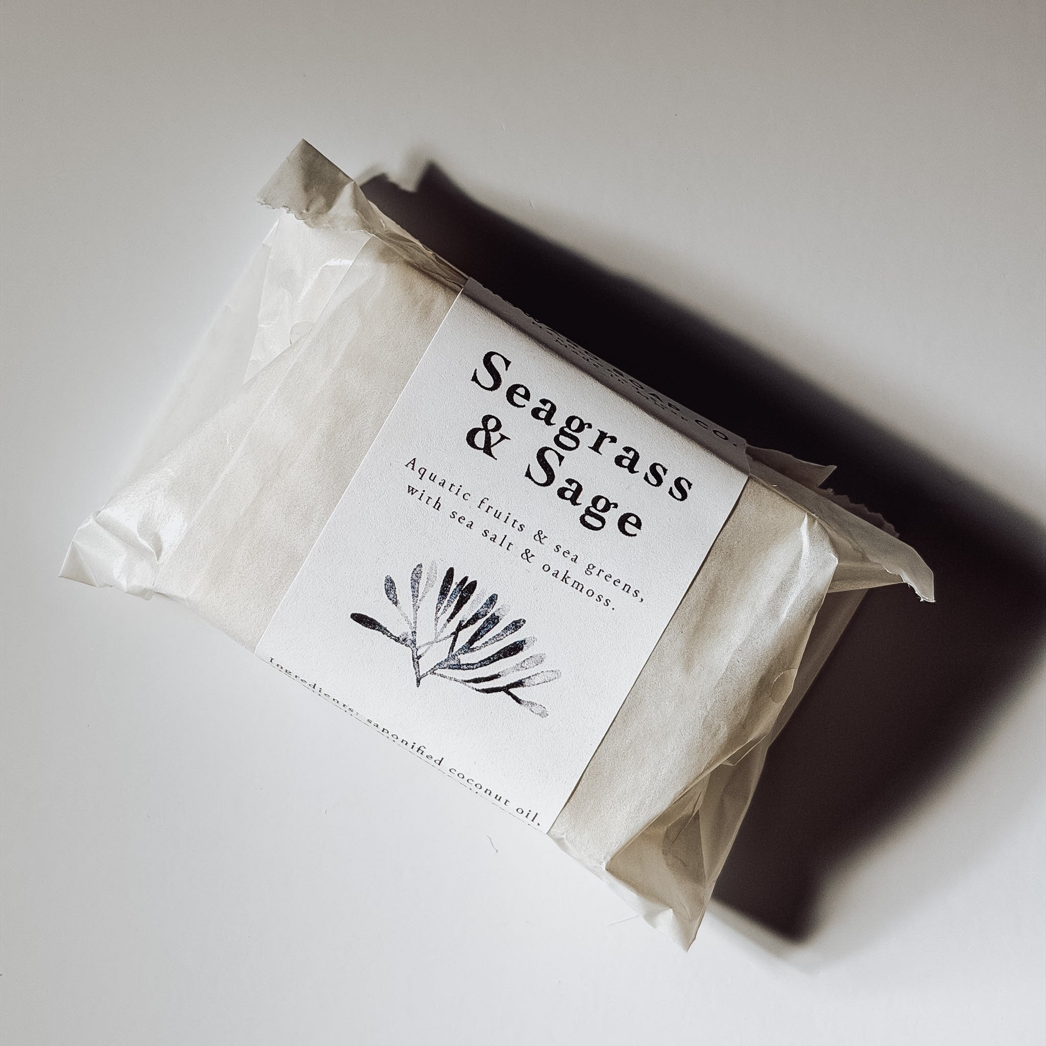 Seagrass + Sage Bar Soap - Howard Soap Co. - Minnesota Made Herbal Skin Care + Candles