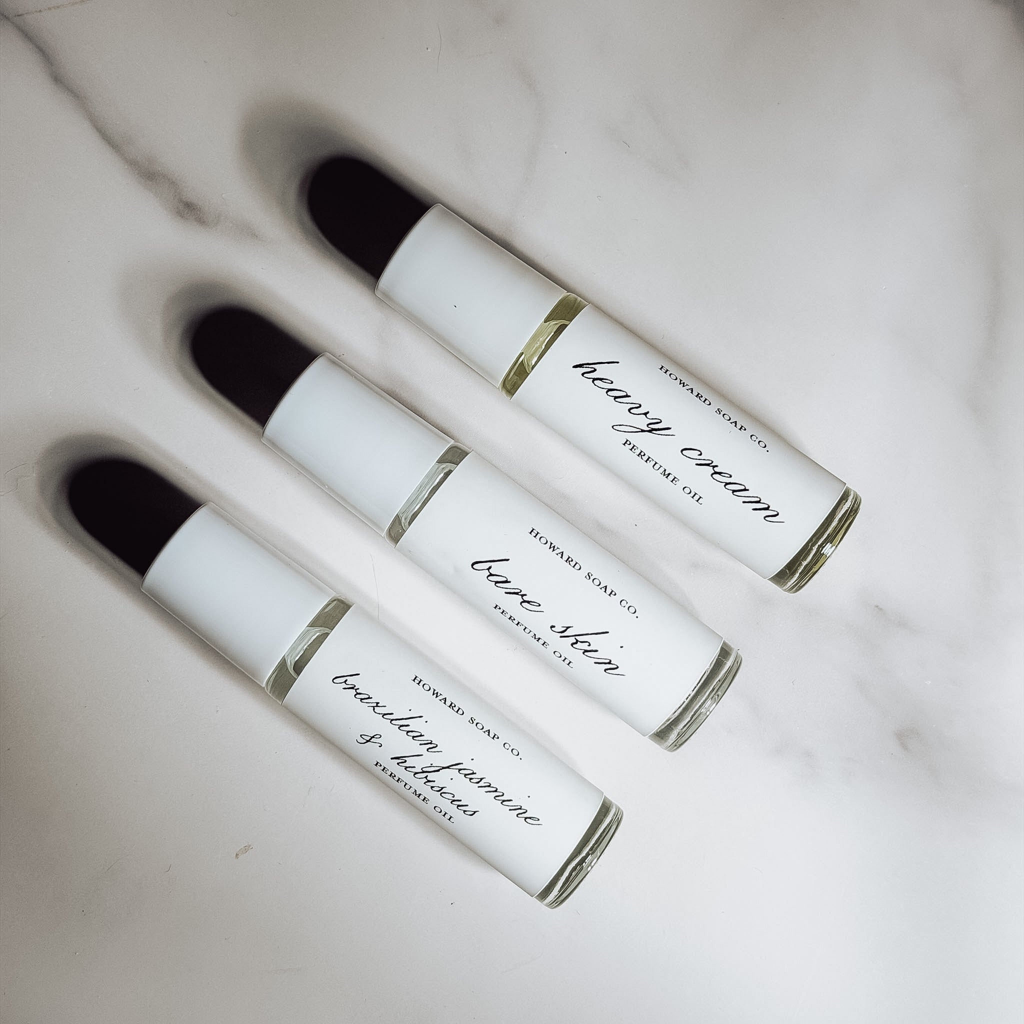 Luxe Perfume Oil Collection - Howard Soap Co. - Minnesota Made Herbal Skin Care + Candles
