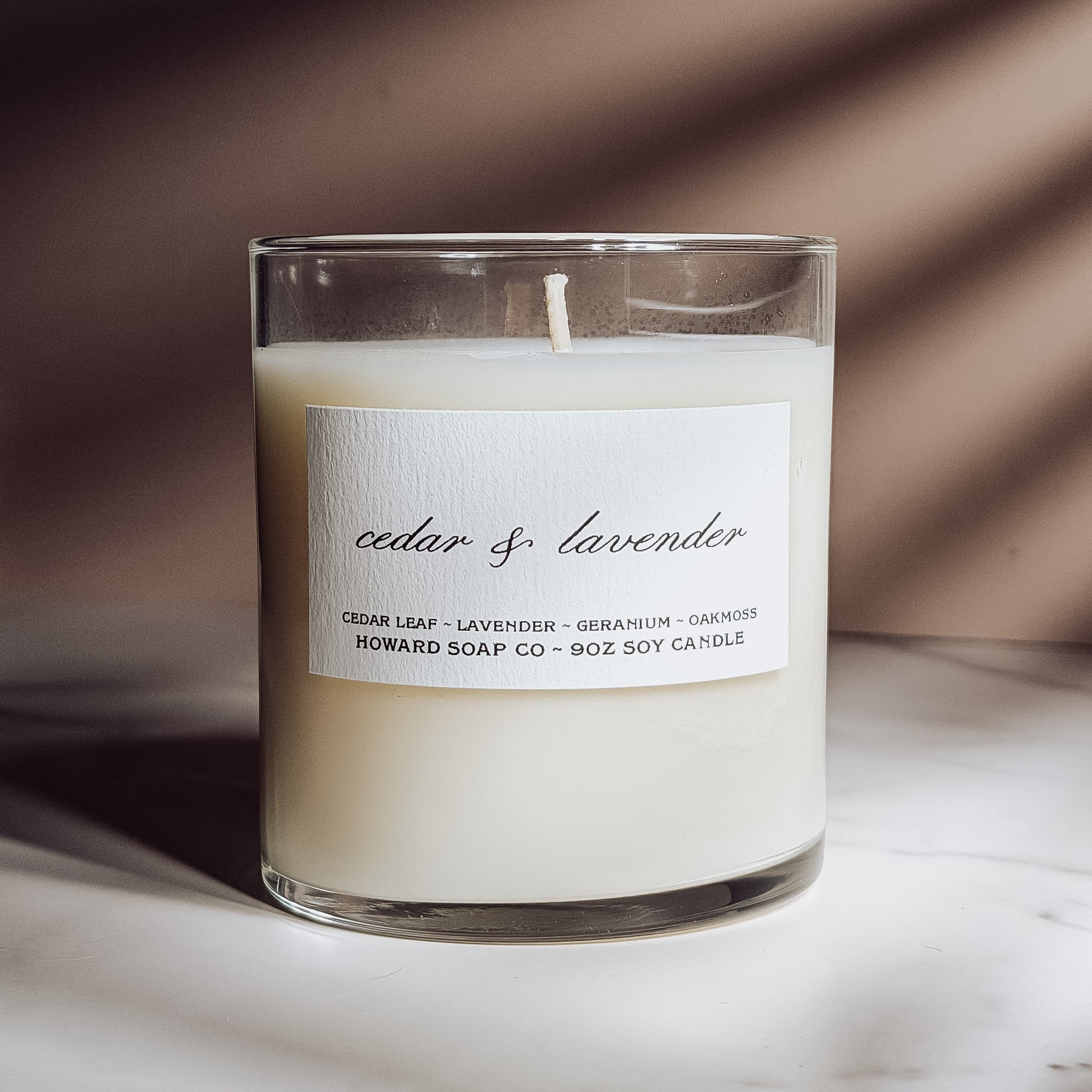 Cedar + Lavender - Howard Soap Co. - Minnesota Made Herbal Skin Care + Candles