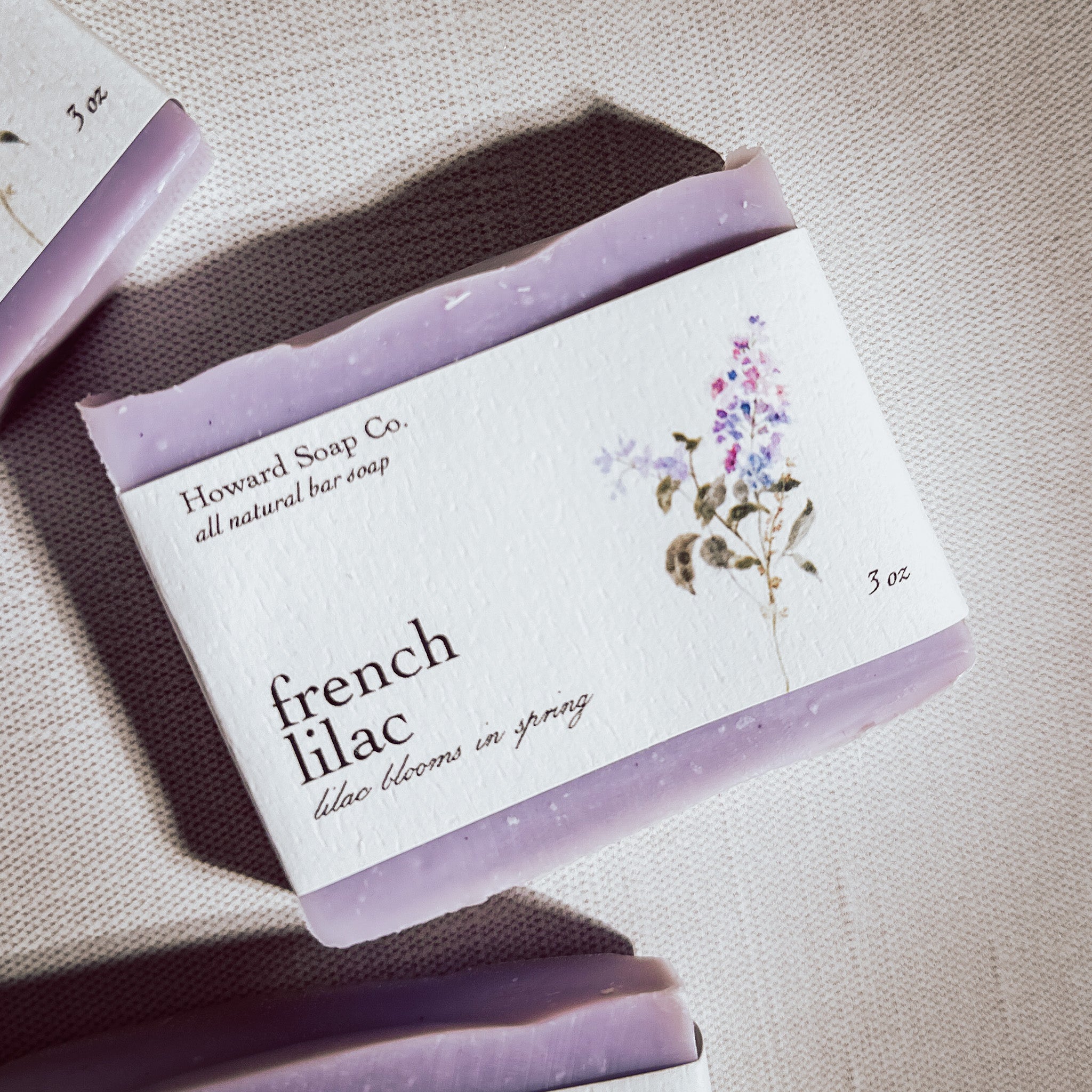 French Lilac - Howard Soap Co. - Minnesota Made Herbal Skin Care + Candles