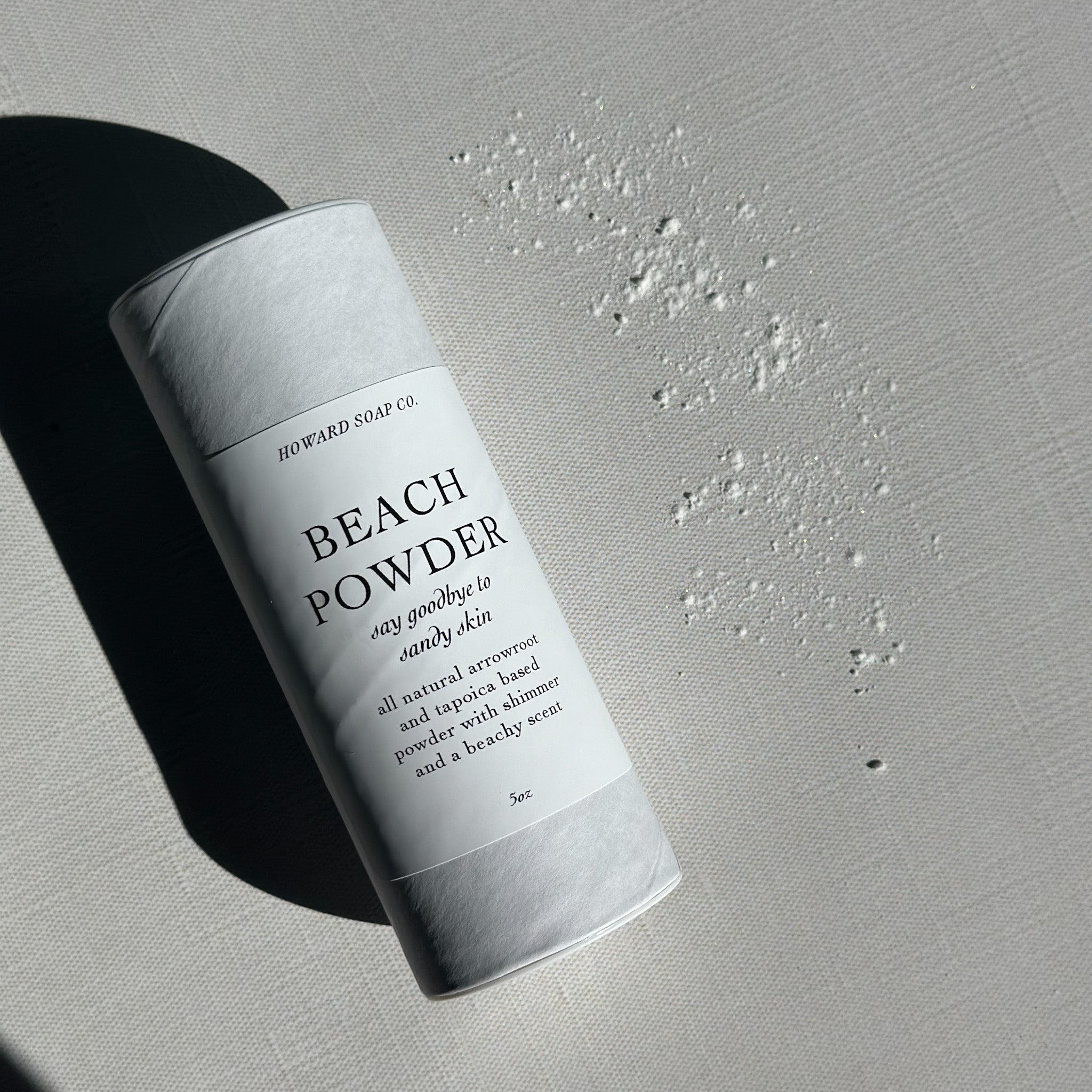 Beach Powder - Howard Soap Co. - Minnesota Made Herbal Skin Care + Candles