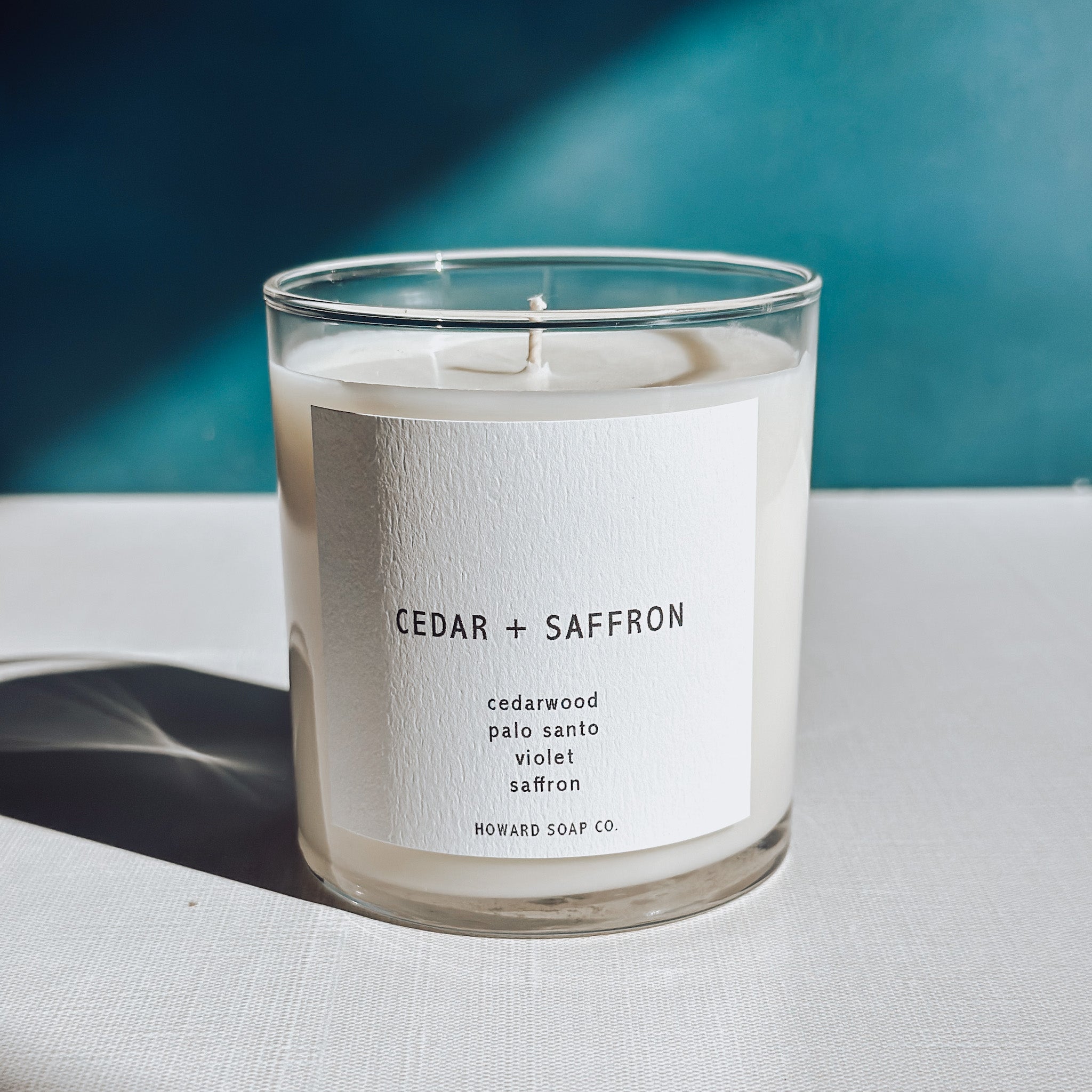 CEDAR + SAFFRON - Howard Soap Co. - Minnesota Made Herbal Skin Care + Candles