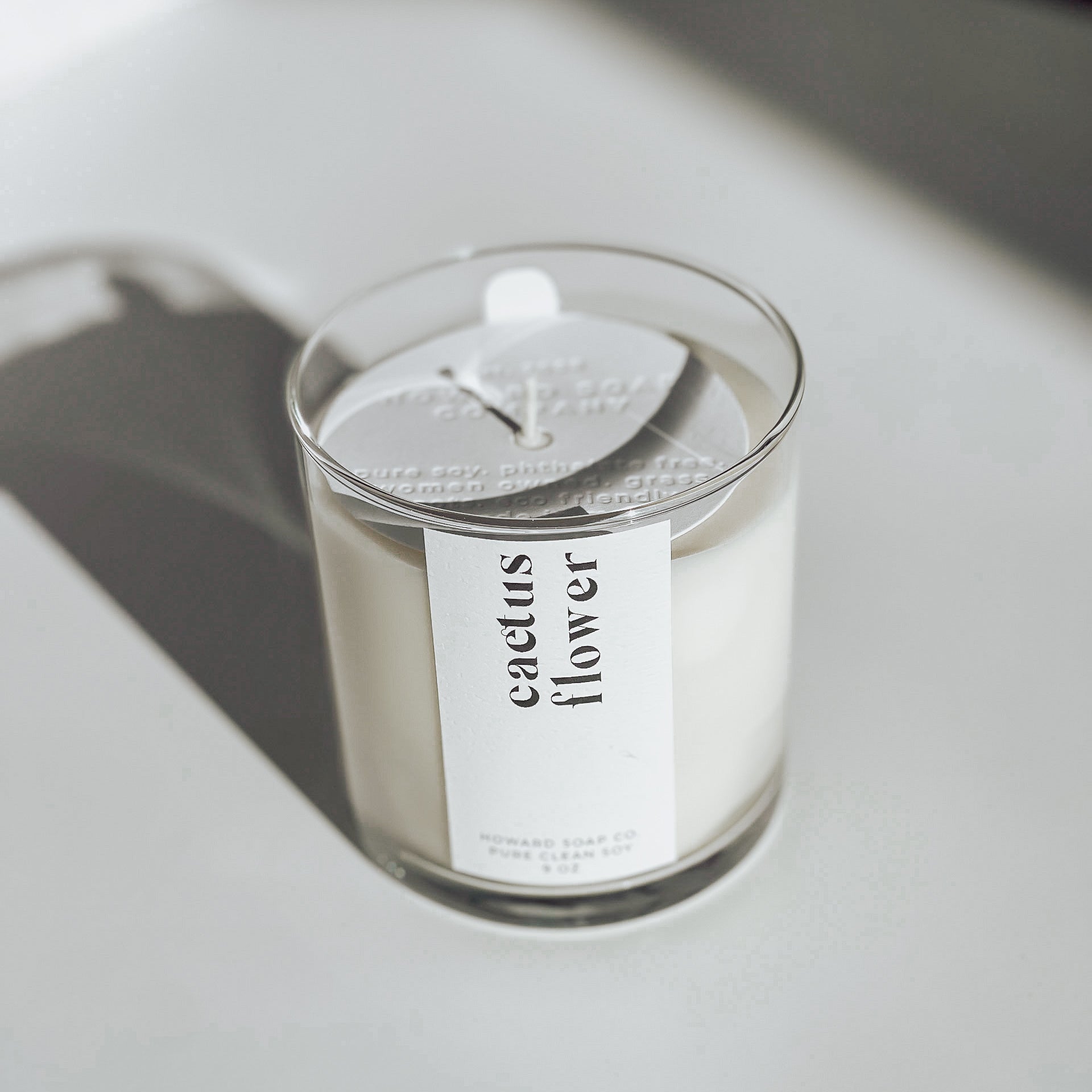 Cactus Flower - Soy Candle - Howard Soap Co. - Minnesota Made Herbal Skin Care + Candles