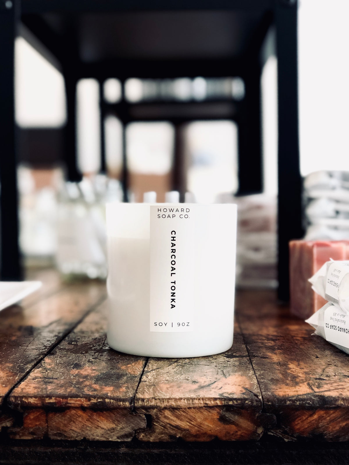 Charcoal Tonka - Howard Soap Co. - Minnesota Made Herbal Skin Care + Candles