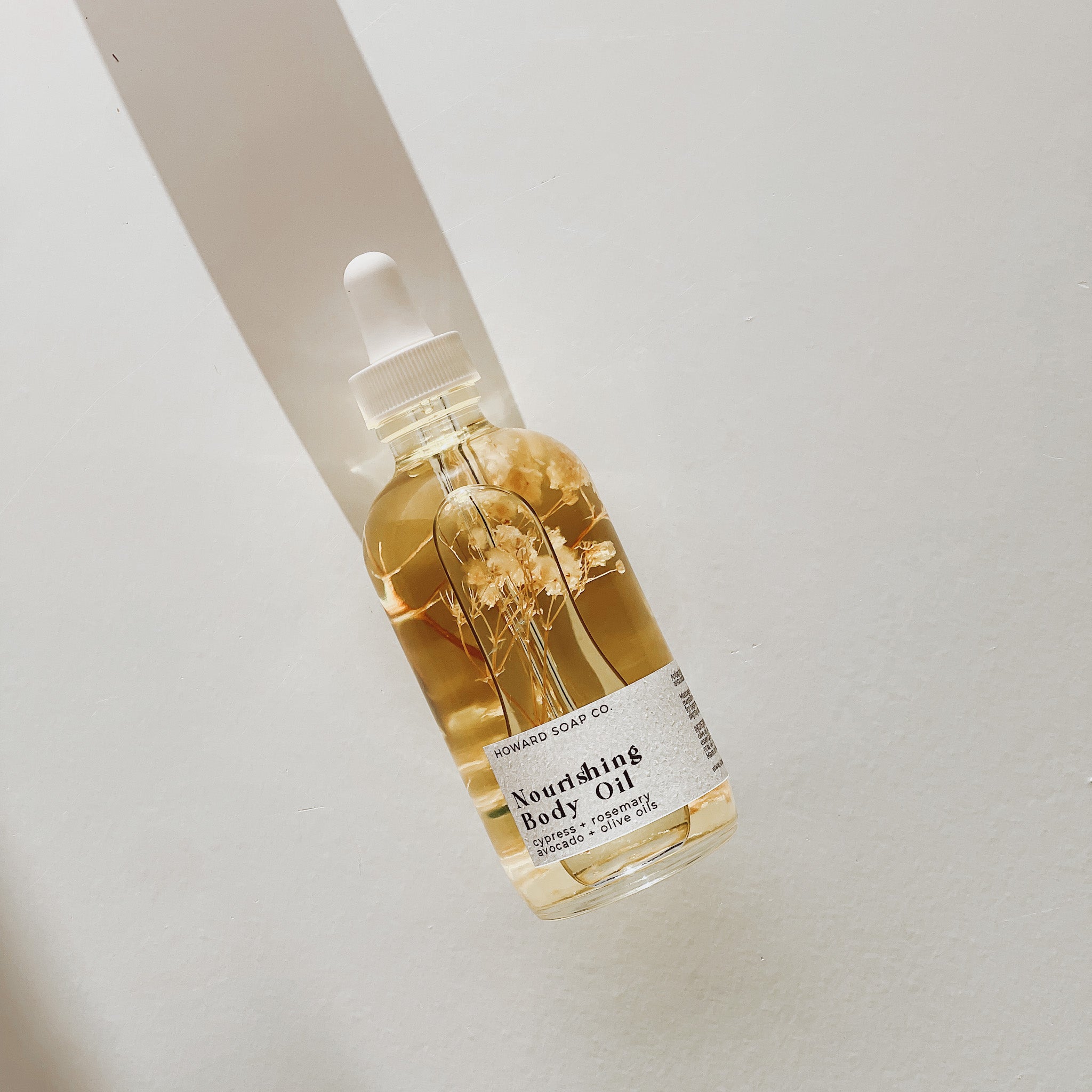 Nourishing Body Oil - Howard Soap Co. - Minnesota Made Herbal Skin Care + Candles