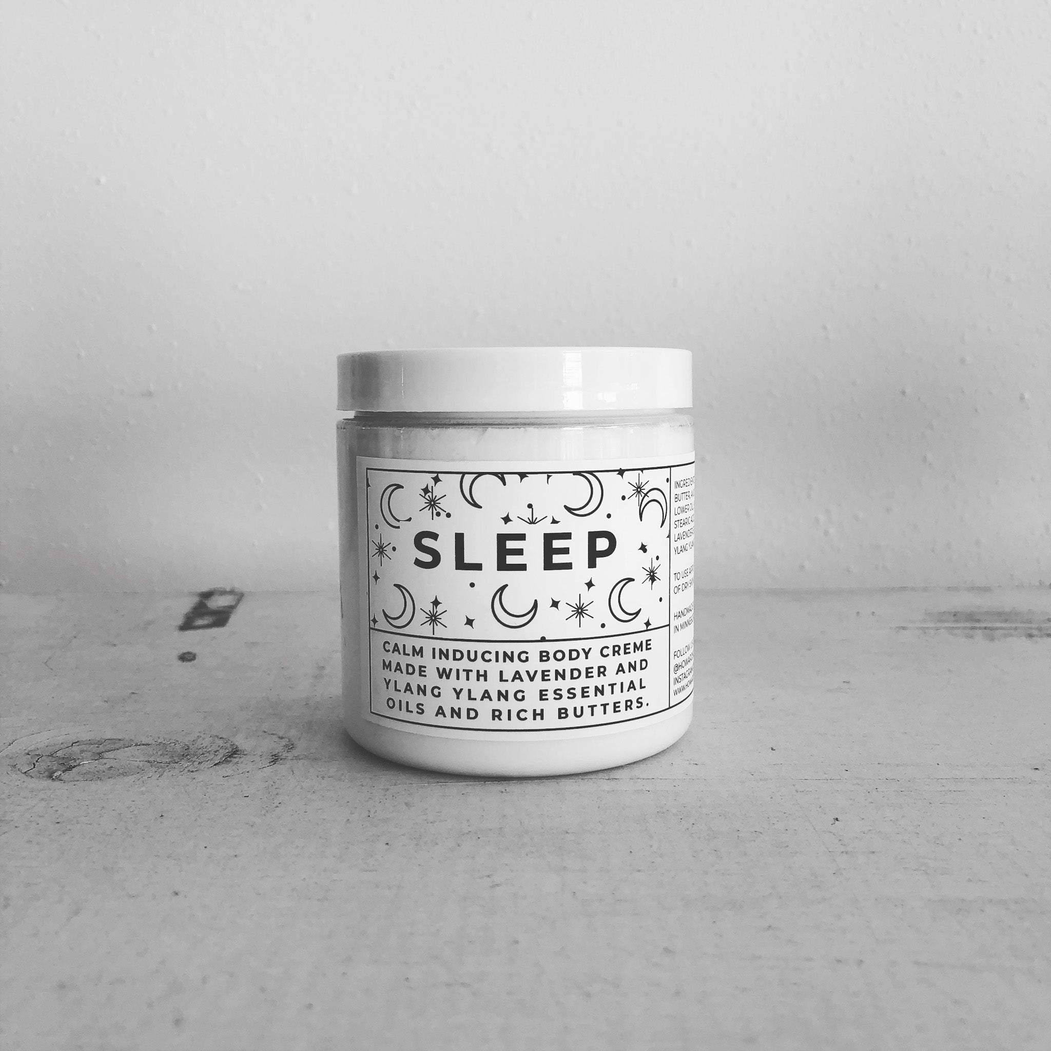 Sleep Cream - Howard Soap Co. - Minnesota Made Herbal Skin Care + Candles