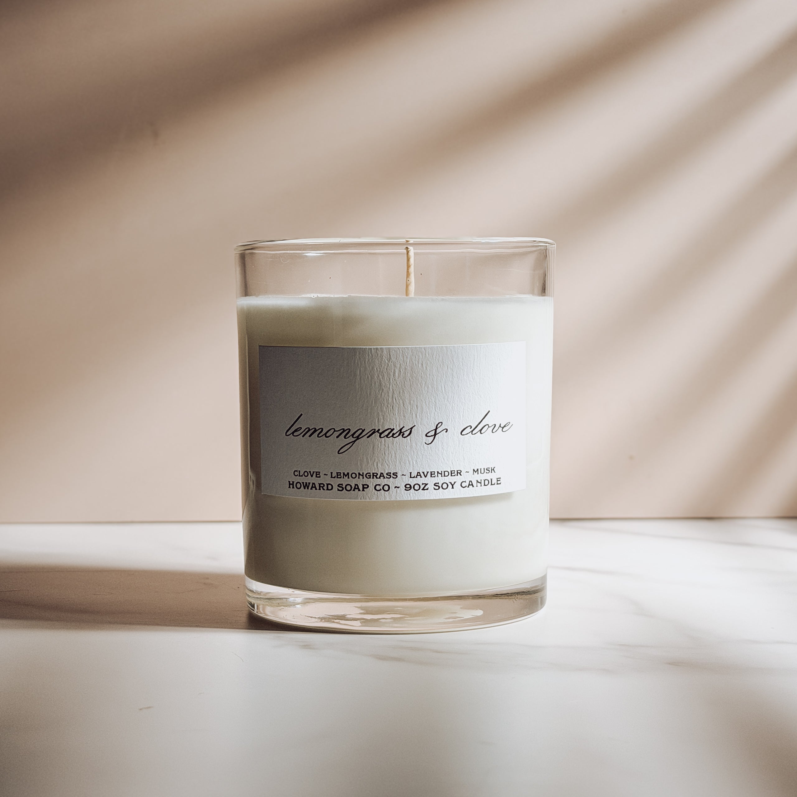 Lemongrass + Clove - Howard Soap Co. - Minnesota Made Herbal Skin Care + Candles