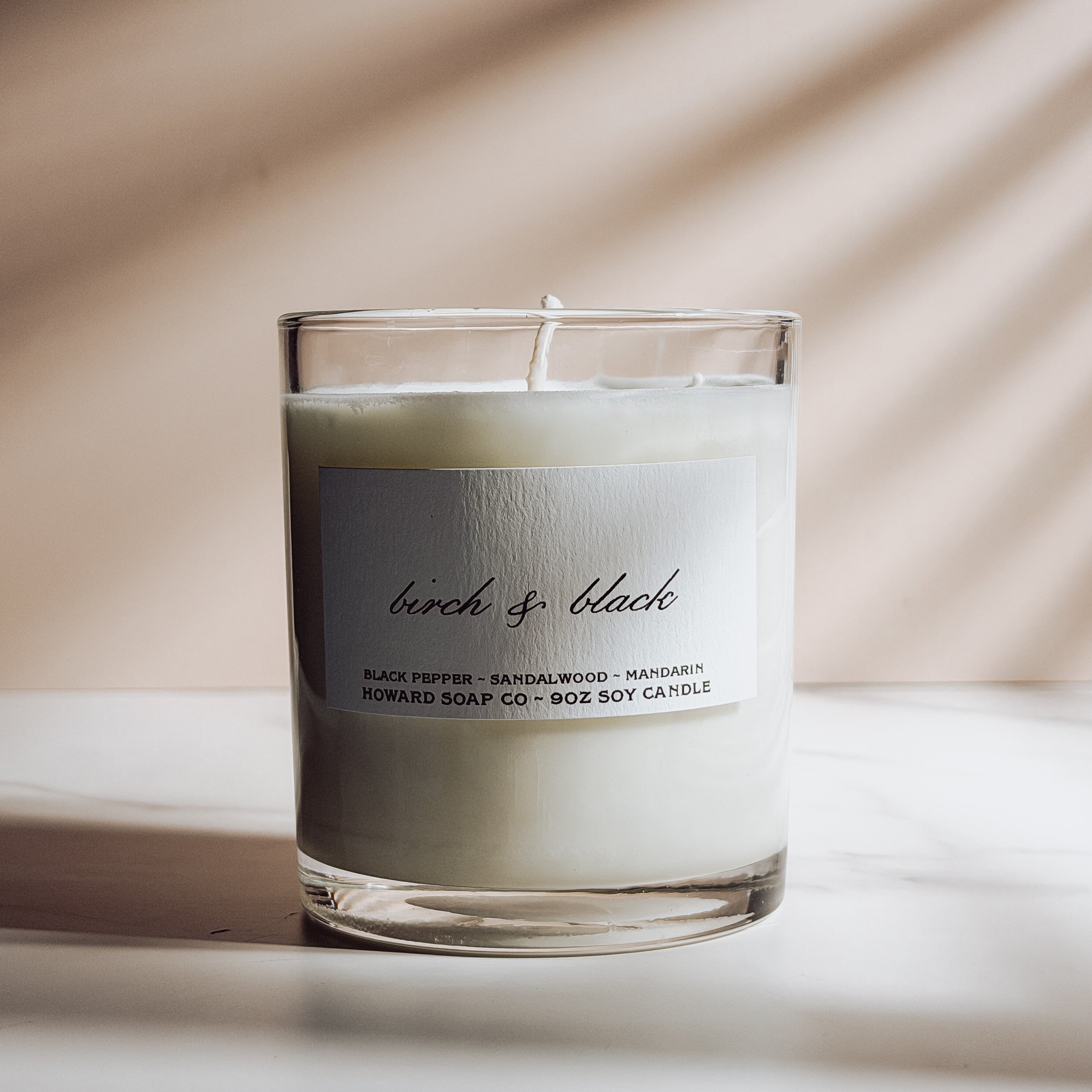 Birch + Black - Howard Soap Co. - Minnesota Made Herbal Skin Care + Candles
