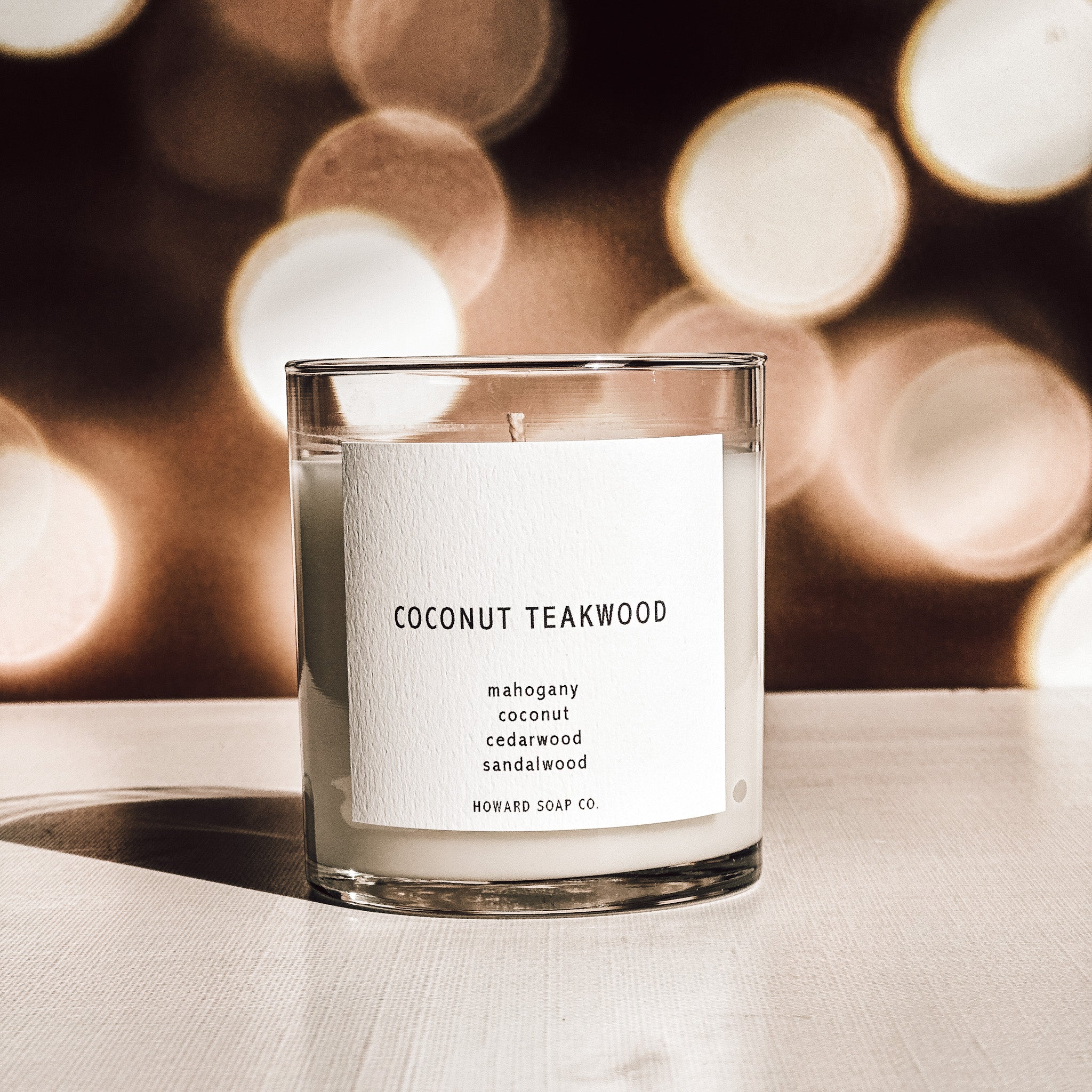 Coconut Teakwood - Howard Soap Co. - Minnesota Made Herbal Skin Care + Candles