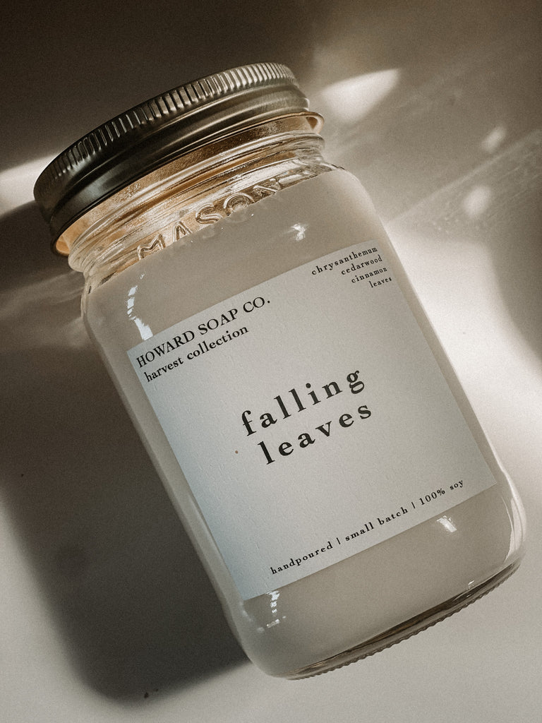 Falling Leaves- Soy Candle