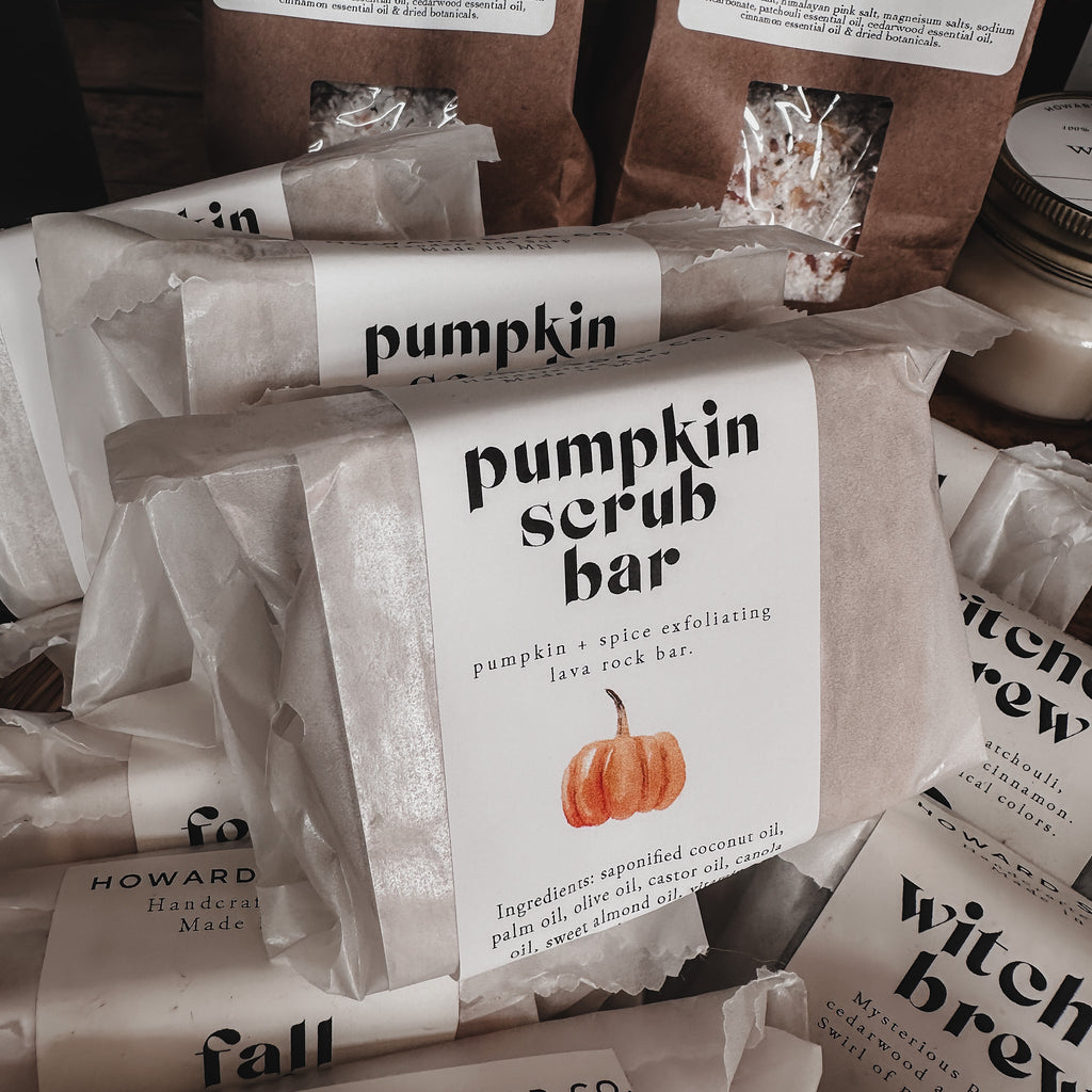 Pumpkin Scrub Bar - Bar Soap