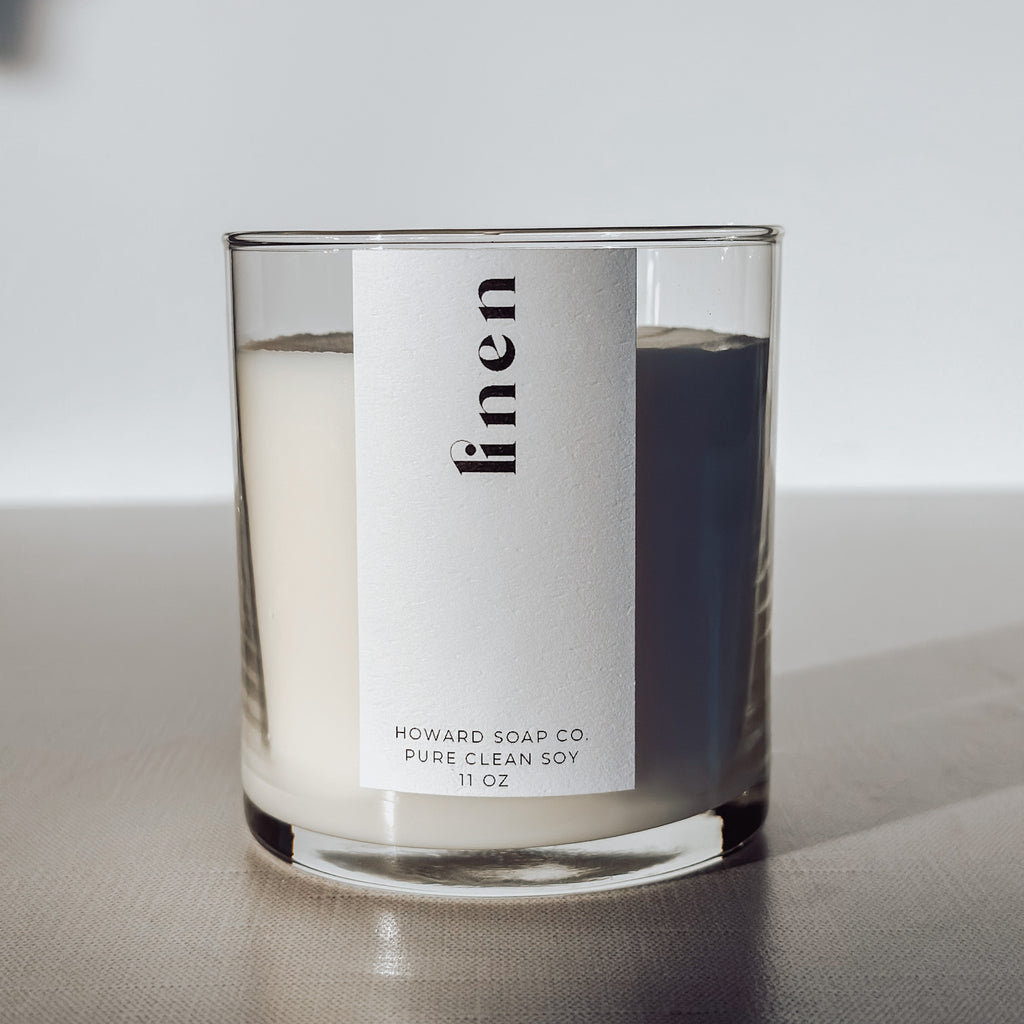 Linen - Howard Soap Co. - Minnesota Made Herbal Skin Care + Candles
