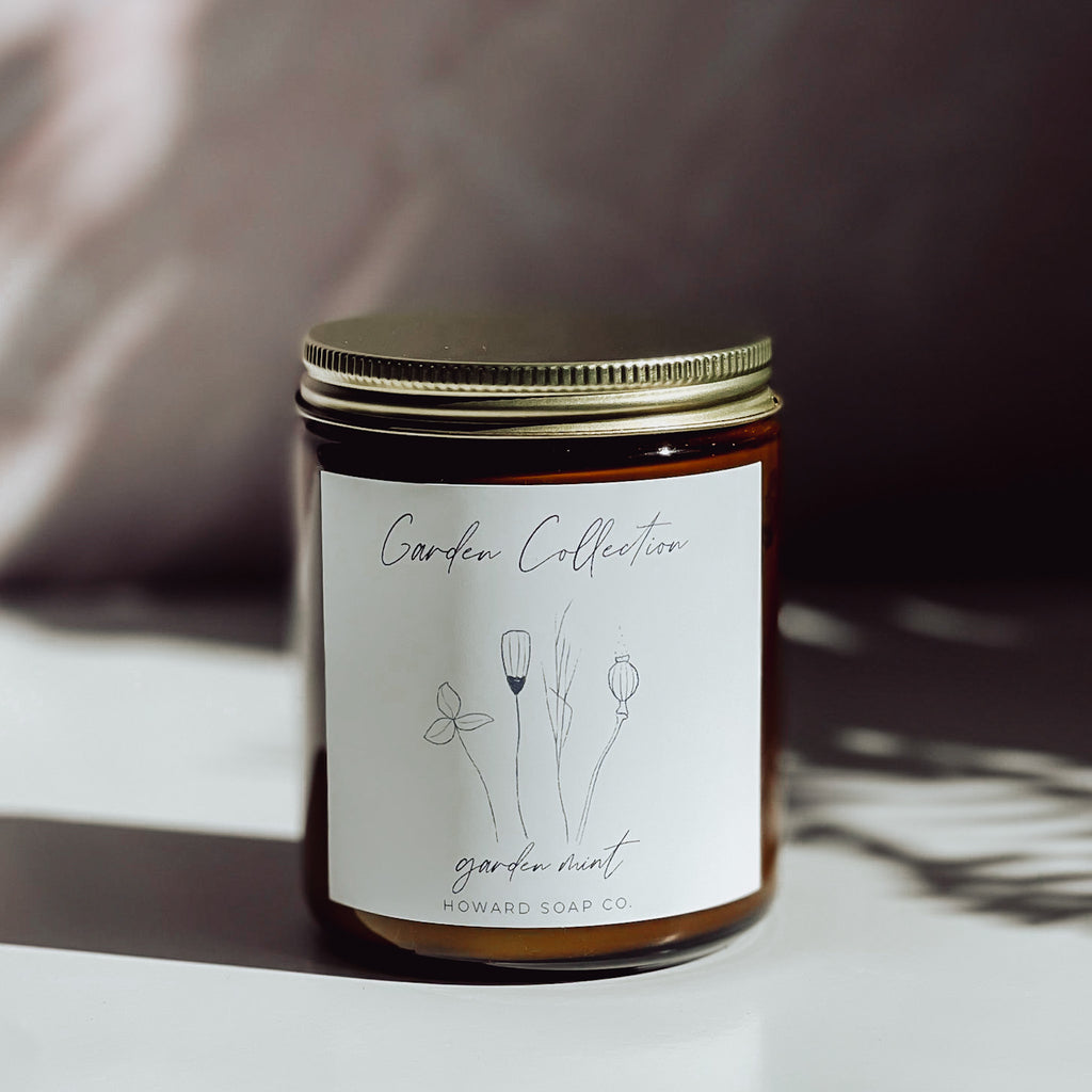 Garden Collection Candles - Howard Soap Co. - Minnesota Made Herbal Skin Care + Candles