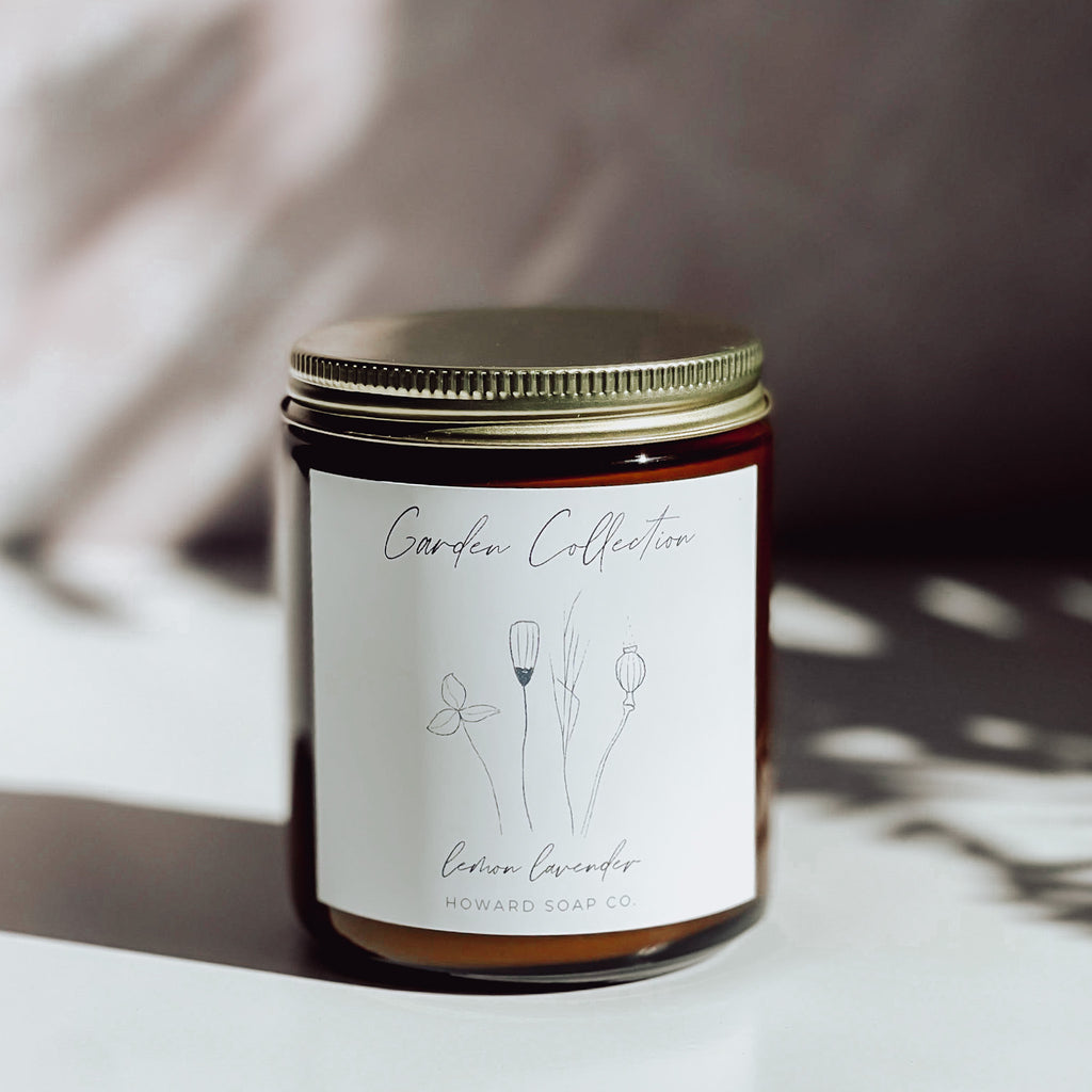 Garden Collection Candles - Howard Soap Co. - Minnesota Made Herbal Skin Care + Candles