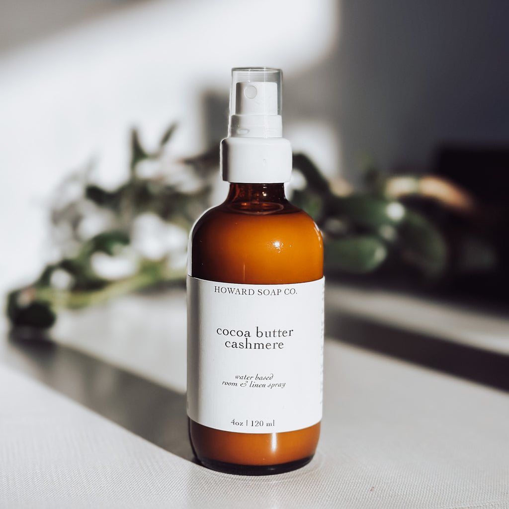 Room + Linen Spray - Howard Soap Co. - Minnesota Made Herbal Skin Care + Candles