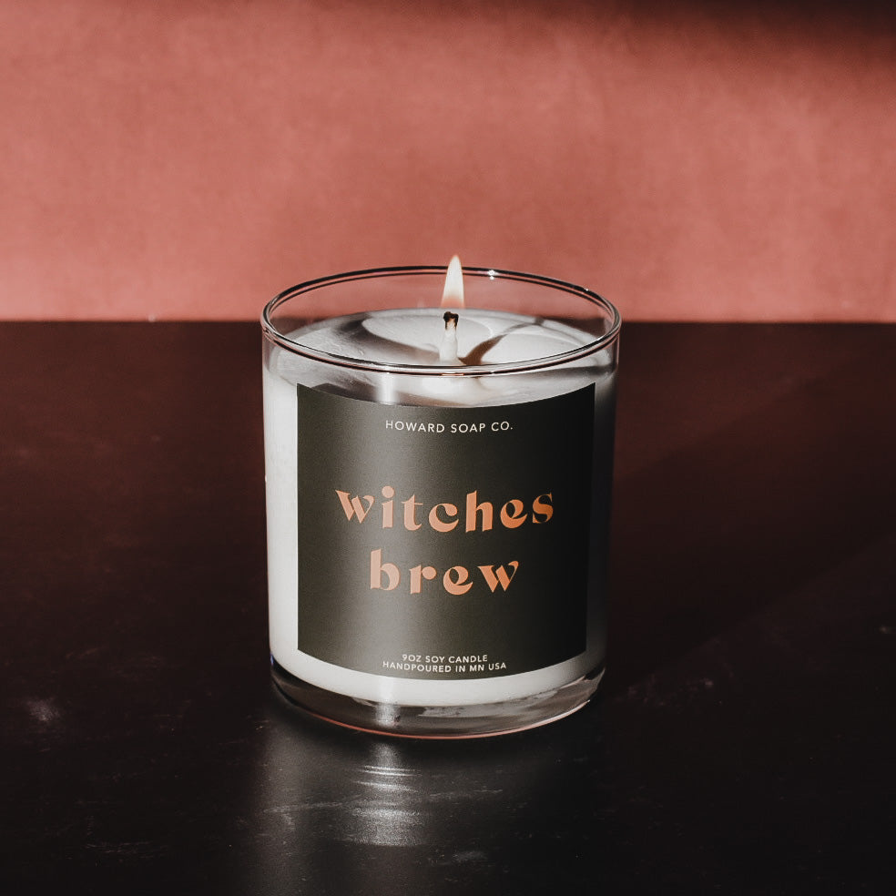 Witches Brew- Soy Candle - Howard Soap Co. - Minnesota Made Herbal Skin Care + Candles