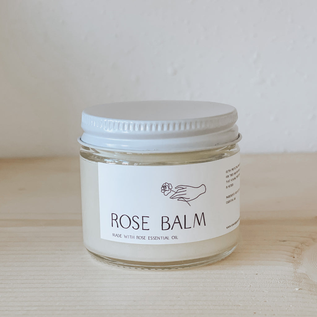 Rose Balm - Howard Soap Co. - Minnesota Made Herbal Skin Care + Candles