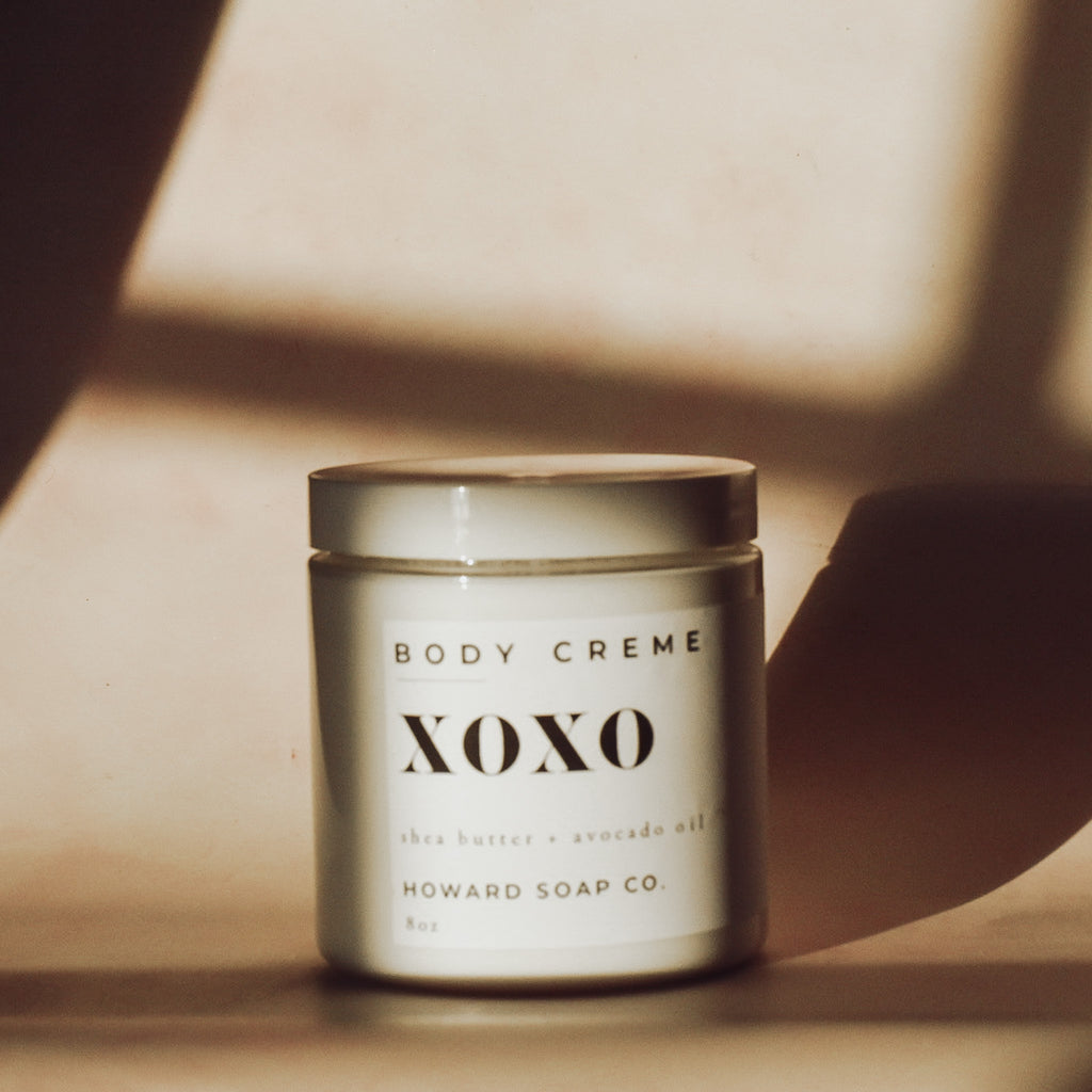 XOXO Body Creme - Howard Soap Co. - Minnesota Made Herbal Skin Care + Candles