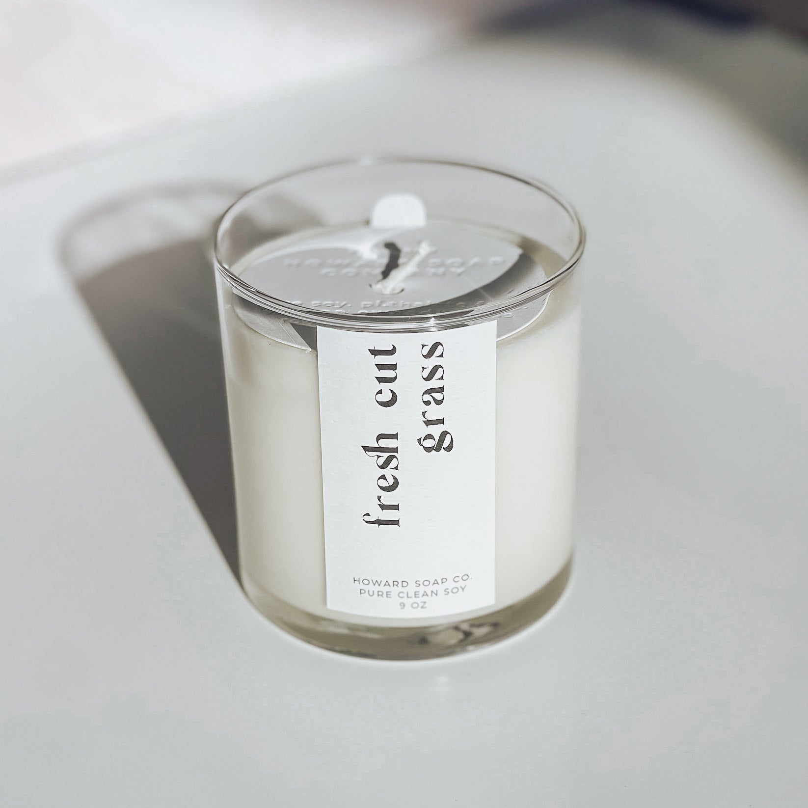 Fresh Cut Grass - Soy Candle - Howard Soap Co. - Minnesota Made Herbal Skin Care + Candles