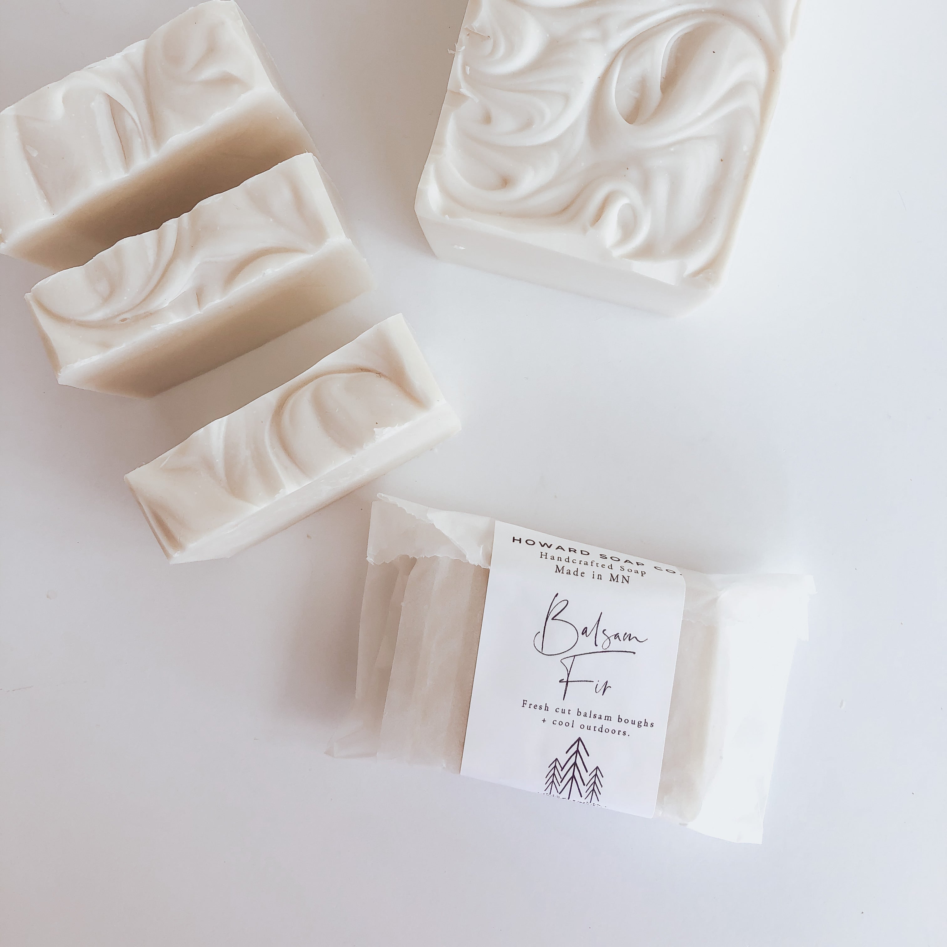 Balsam Fir Bar Soap - Howard Soap Co. - Minnesota Made Herbal Skin Care + Candles