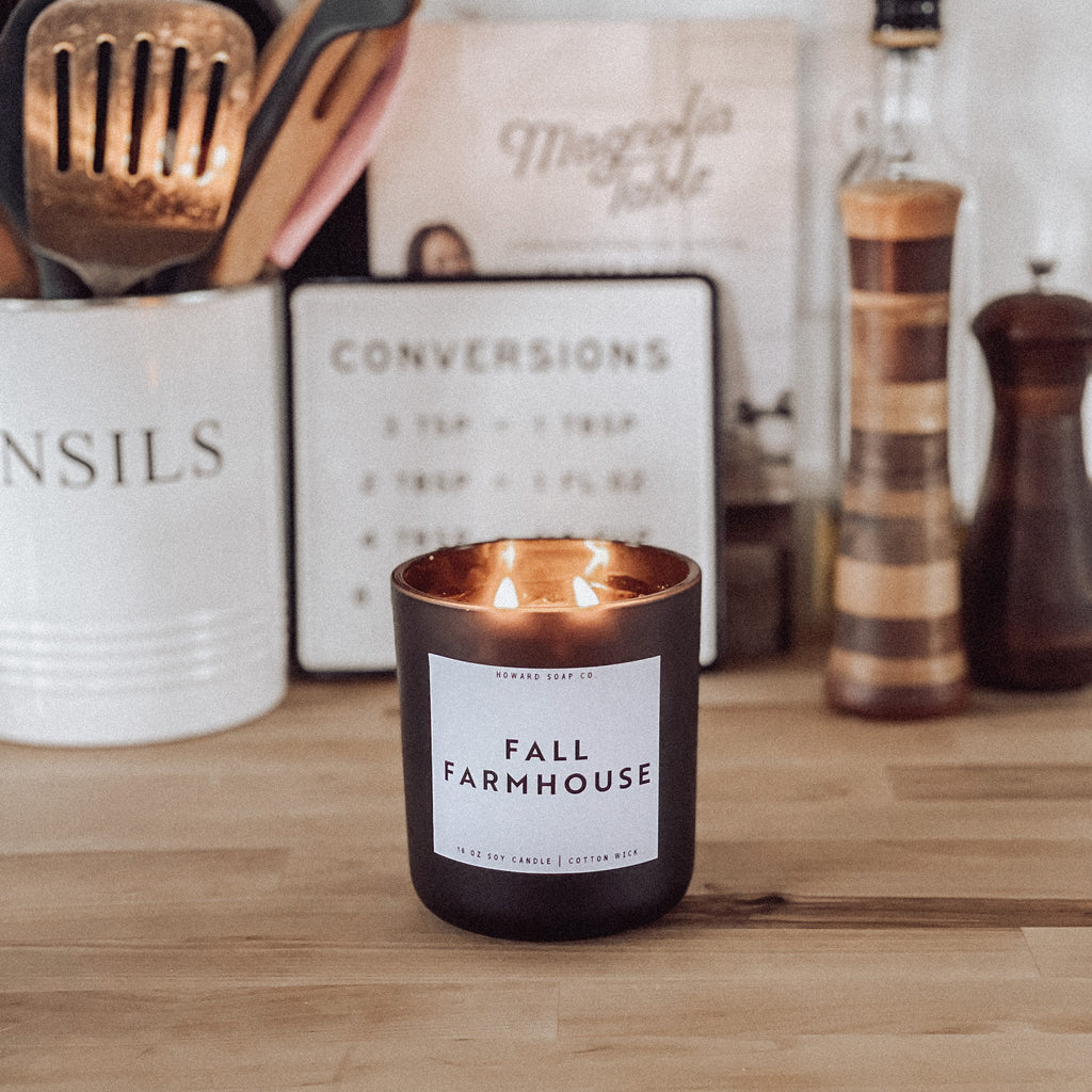 Fall Farmhouse - Soy Candle