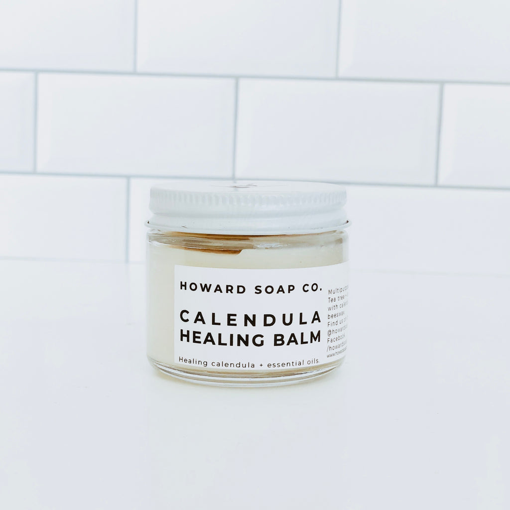 Calendula Healing Balm - Howard Soap Co. - Minnesota Made Herbal Skin Care + Candles