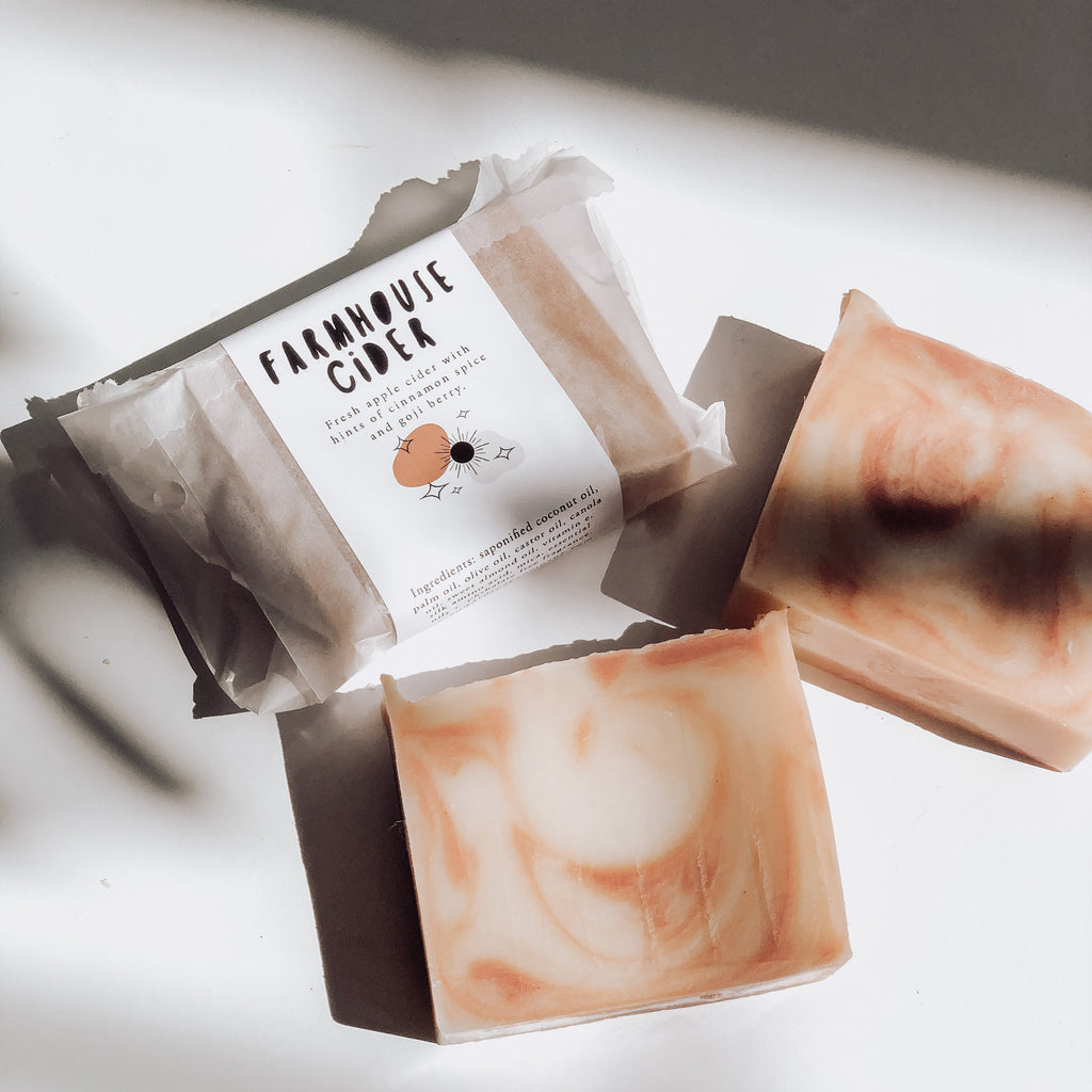 Farmhouse Cider - Howard Soap Co. - Minnesota Made Herbal Skin Care + Candles