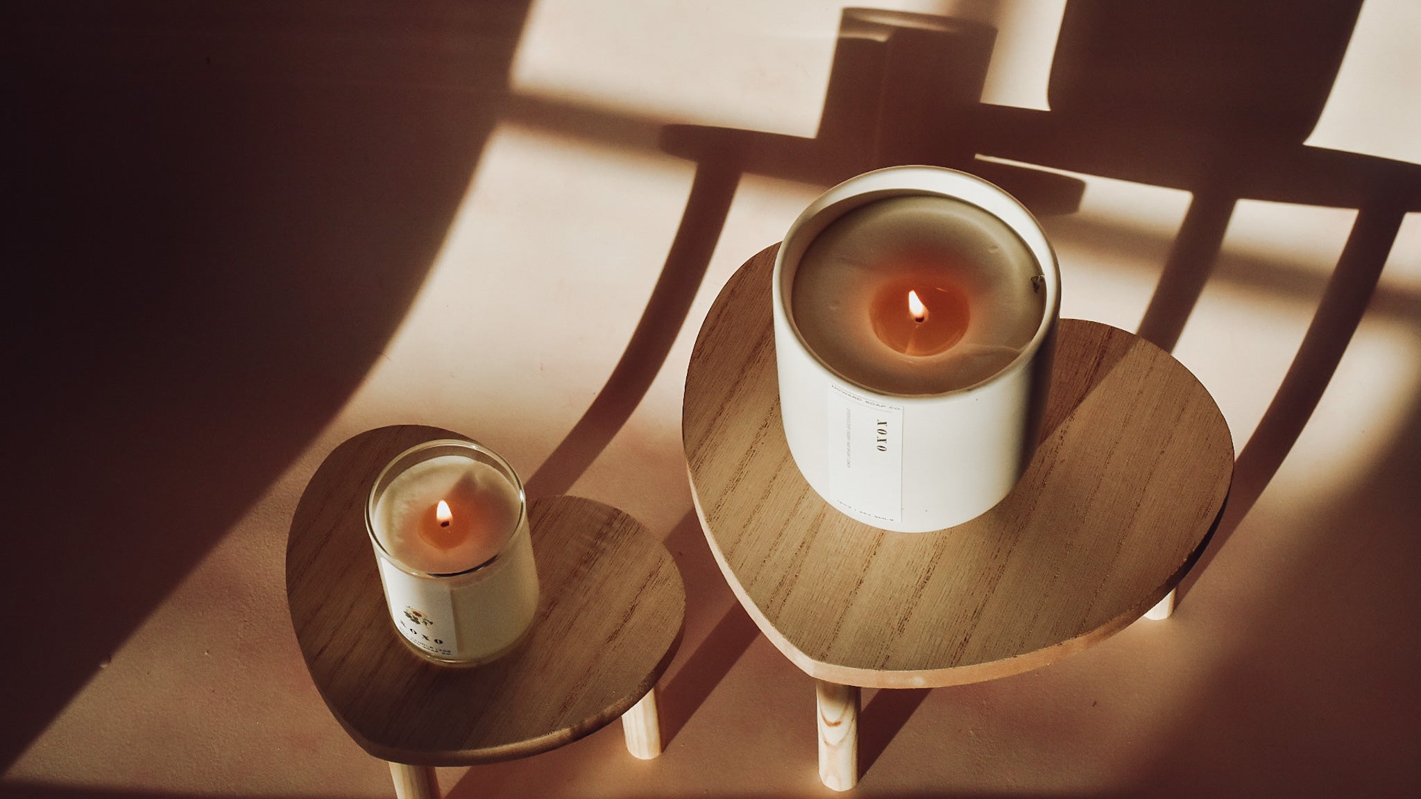 XOXO Candle Collection - Howard Soap Co. - Minnesota Made Herbal Skin Care + Candles