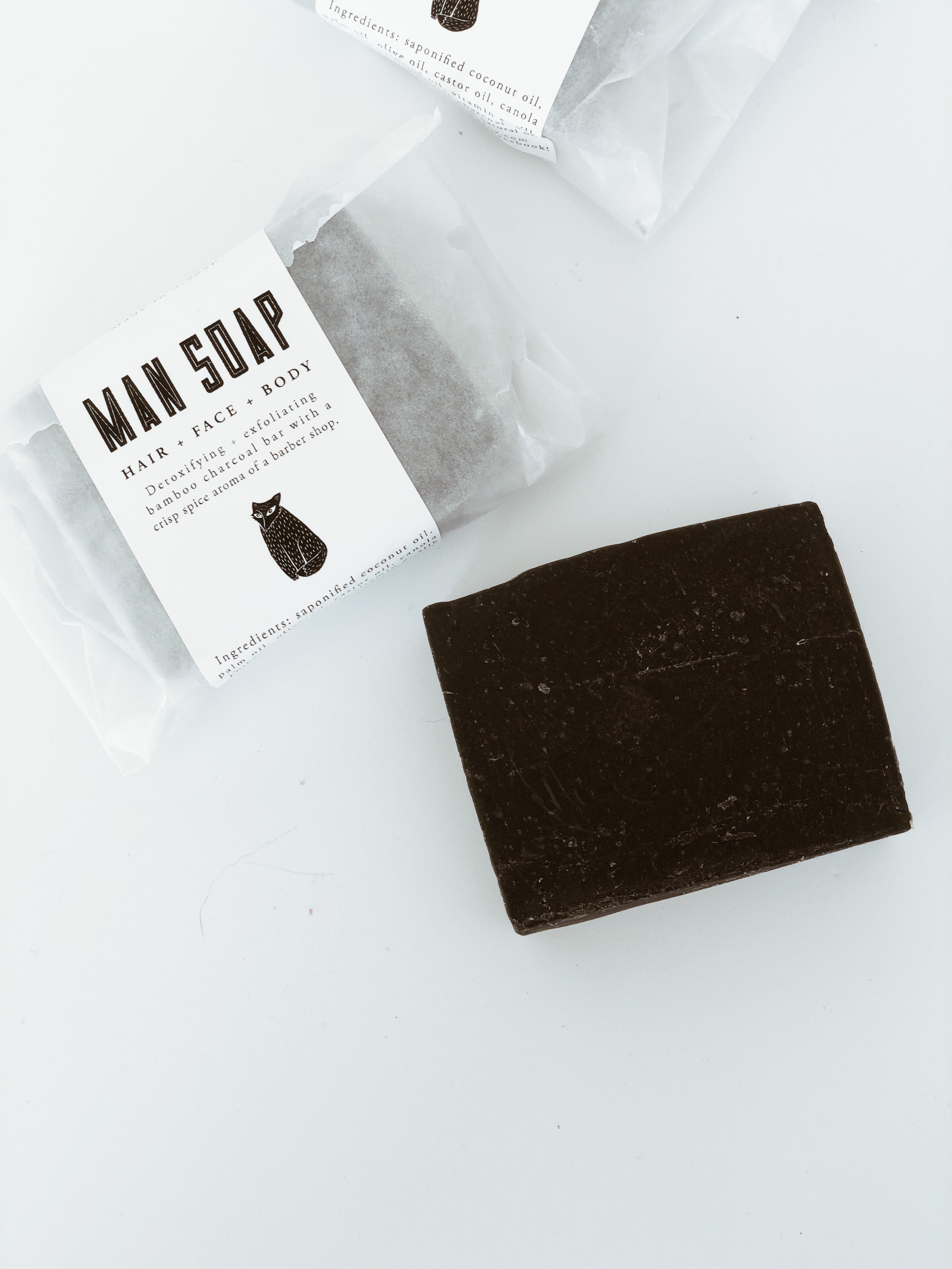 Man Soap - Howard Soap Co. - Minnesota Made Herbal Skin Care + Candles