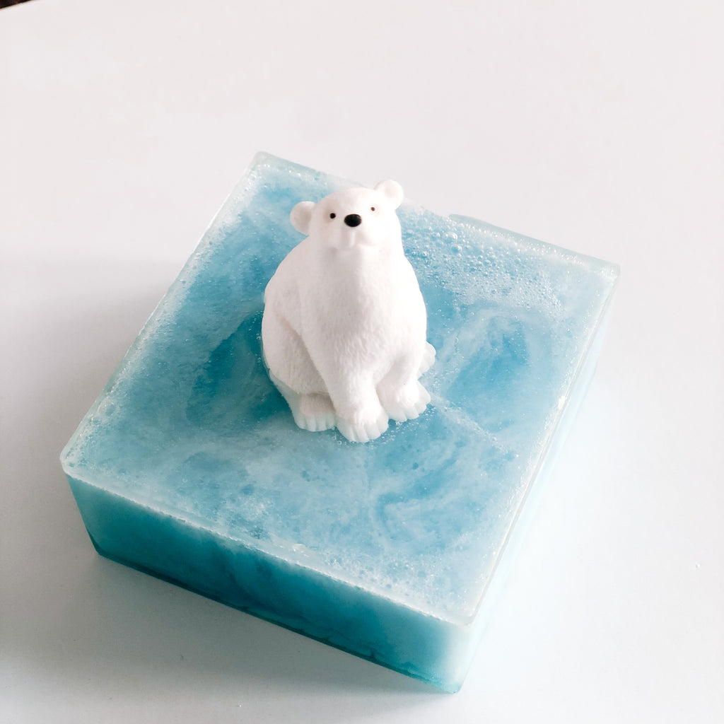 Polar Bear Glacier Soap - Howard Soap Co. - Minnesota Made Herbal Skin Care + Candles