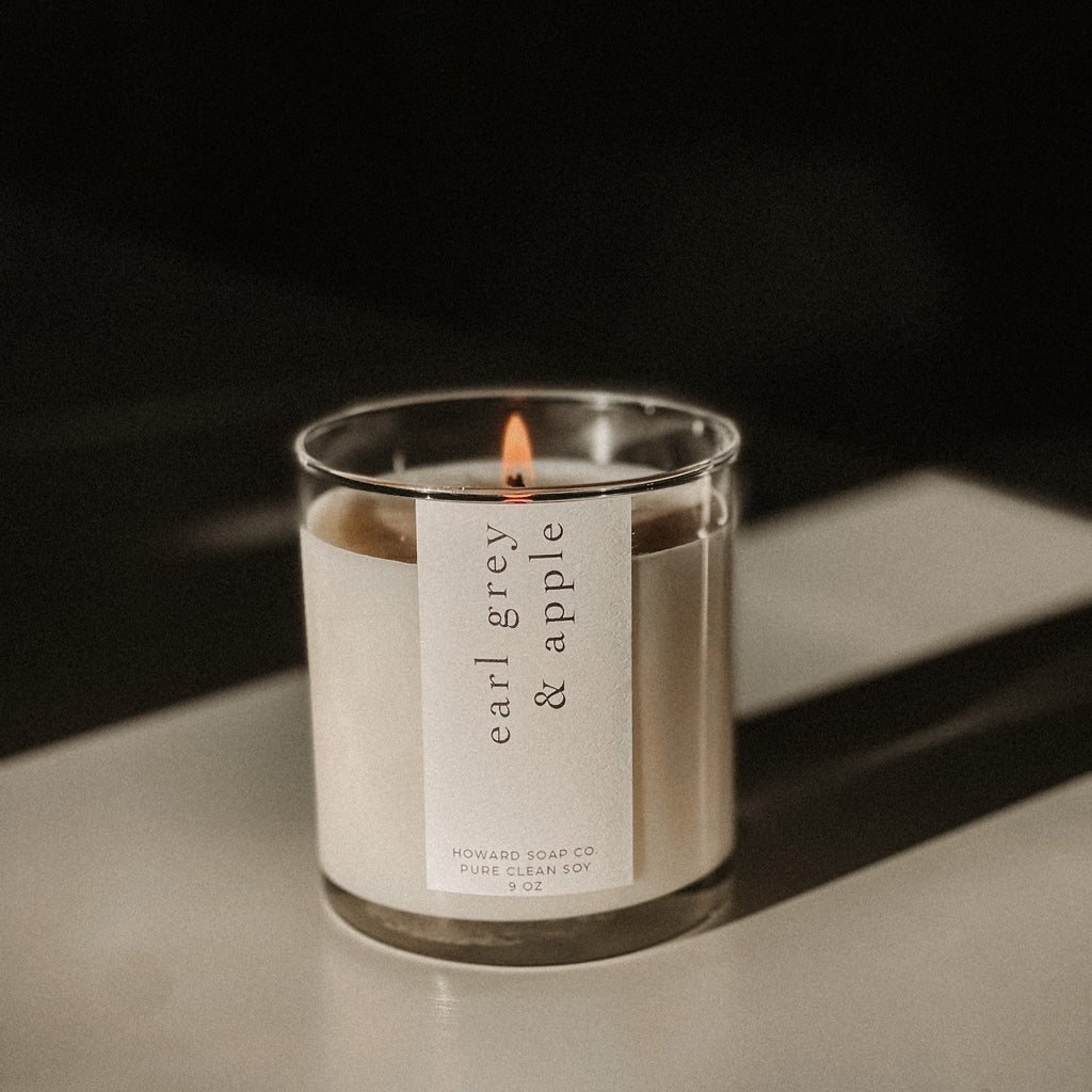 Earl Grey + Apple - Howard Soap Co. - Minnesota Made Herbal Skin Care + Candles