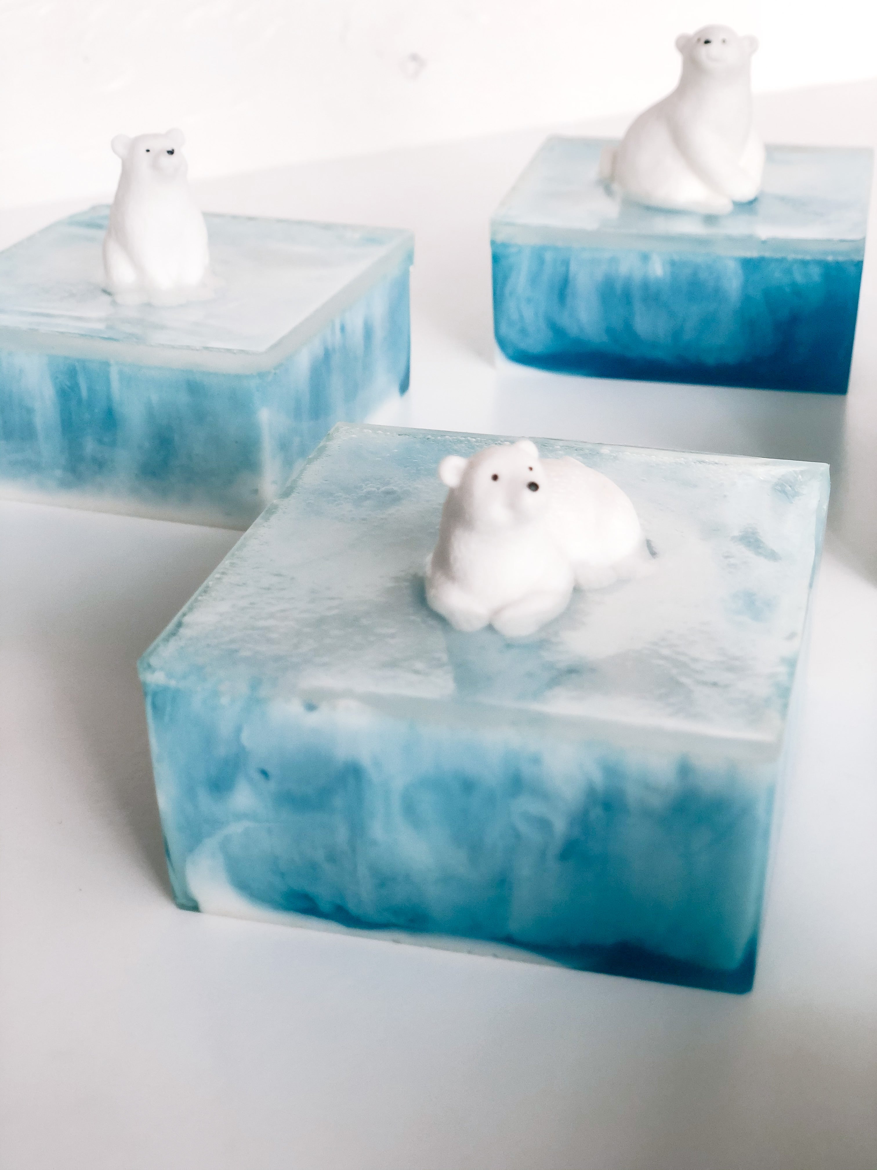 Polar Bear Glacier Soap - Howard Soap Co. - Minnesota Made Herbal Skin Care + Candles