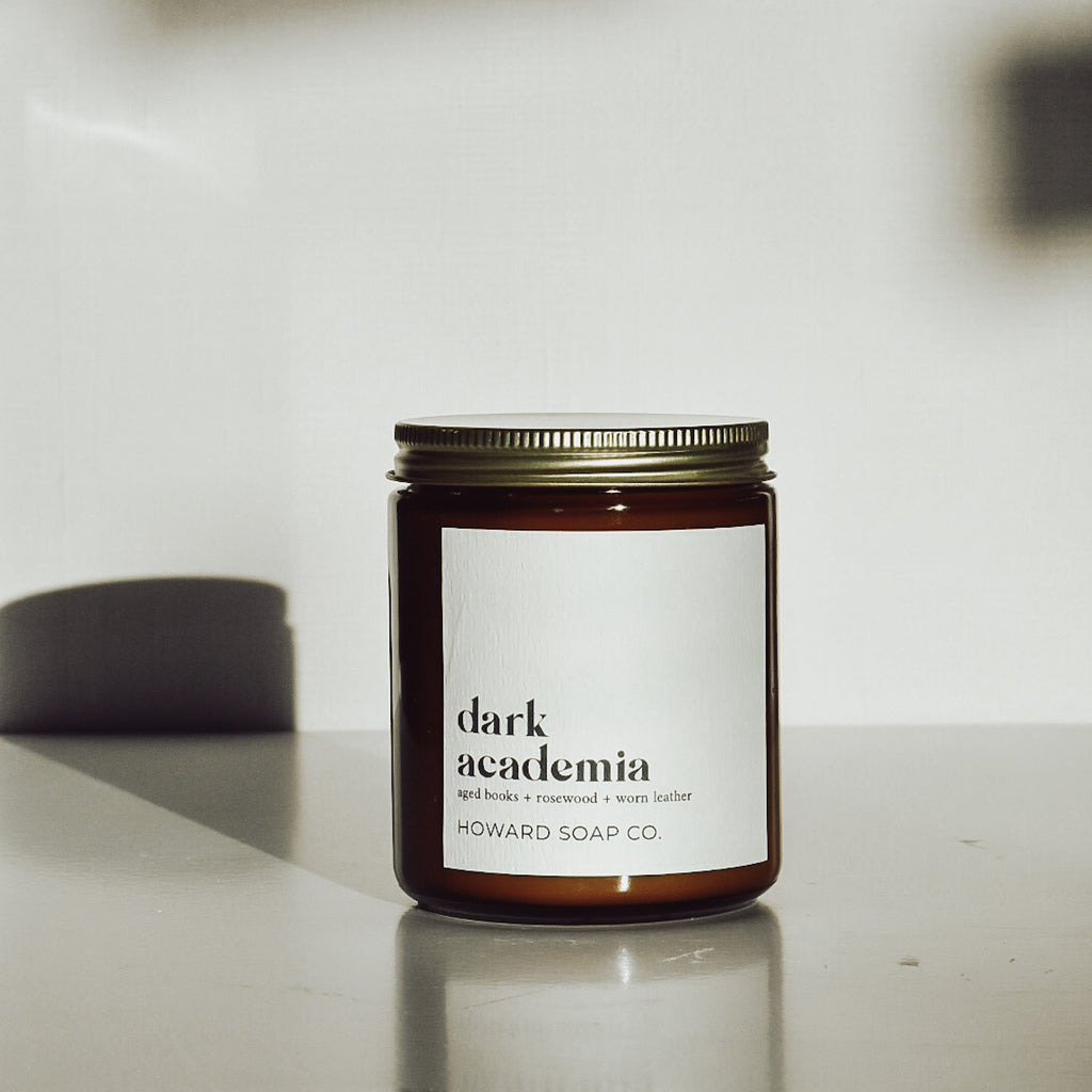 Dark Academia Candle